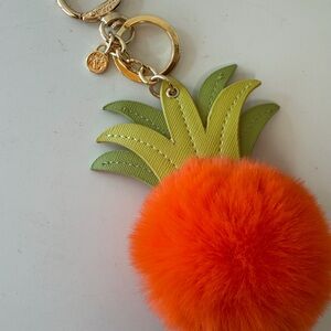 Icon Keychain Pineapple Poof/Orange